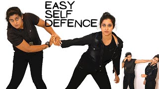 Easy Self Defence Techniques... Anagha Stibin Vlogs