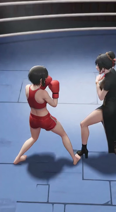 Mai Defeated! Mai VS Mei Xuan | Anime Woman Fight | Mai Ryona  #girlboxing #anime #sora #boxing