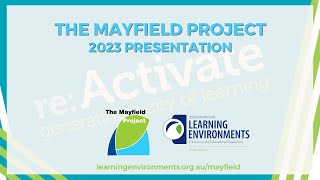 The Mayfield Project 2023 Presentation