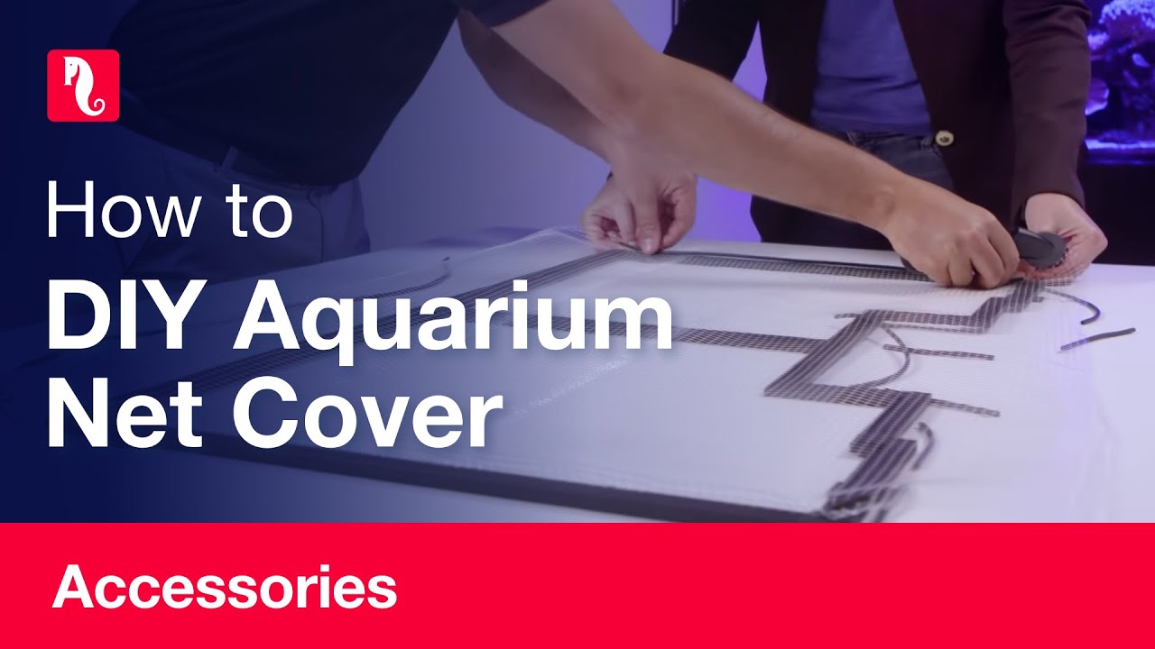 How to Build a Red Sea DIY Aquarium Net Cover (English) 