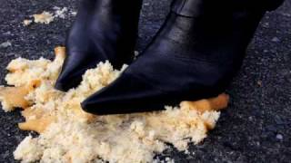 Mistress Charis Crushes A Cake With Boots Part 2 Of 3