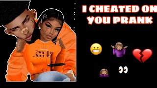 Imvu Mobile I Cheated Prank On Imvu Boyfriend Funny Asf