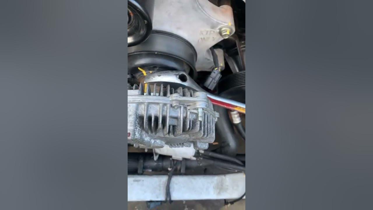 2012 f450 6 7l powerstroke fan clutch removal hack youtube