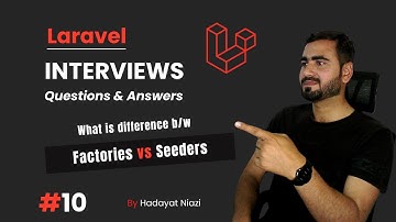 #10 Factories vs Seeders in Laravel Detail Explanation | Hadayat Niazi