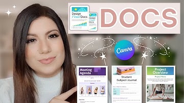 Canva Docs...😮 Lo nuevo de Canva para crear documentos dinámicos