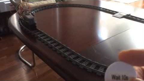 LEGO train control via WiFi and RFID
