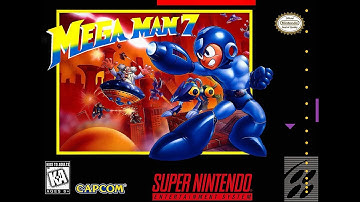 Megaman 7 - SNES Game Intro & Demo