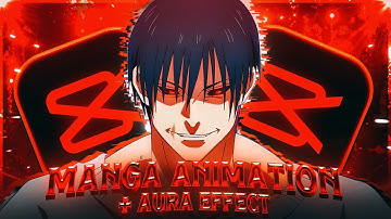 Manga Animation + Aura Effect Like Ae 🍓 | CapCut Tutorial