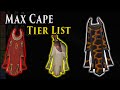 Max cape tier list for oldschool runescape