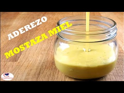 Aderezo Mostaza Miel! Rico y fácil para tus ensaladas!