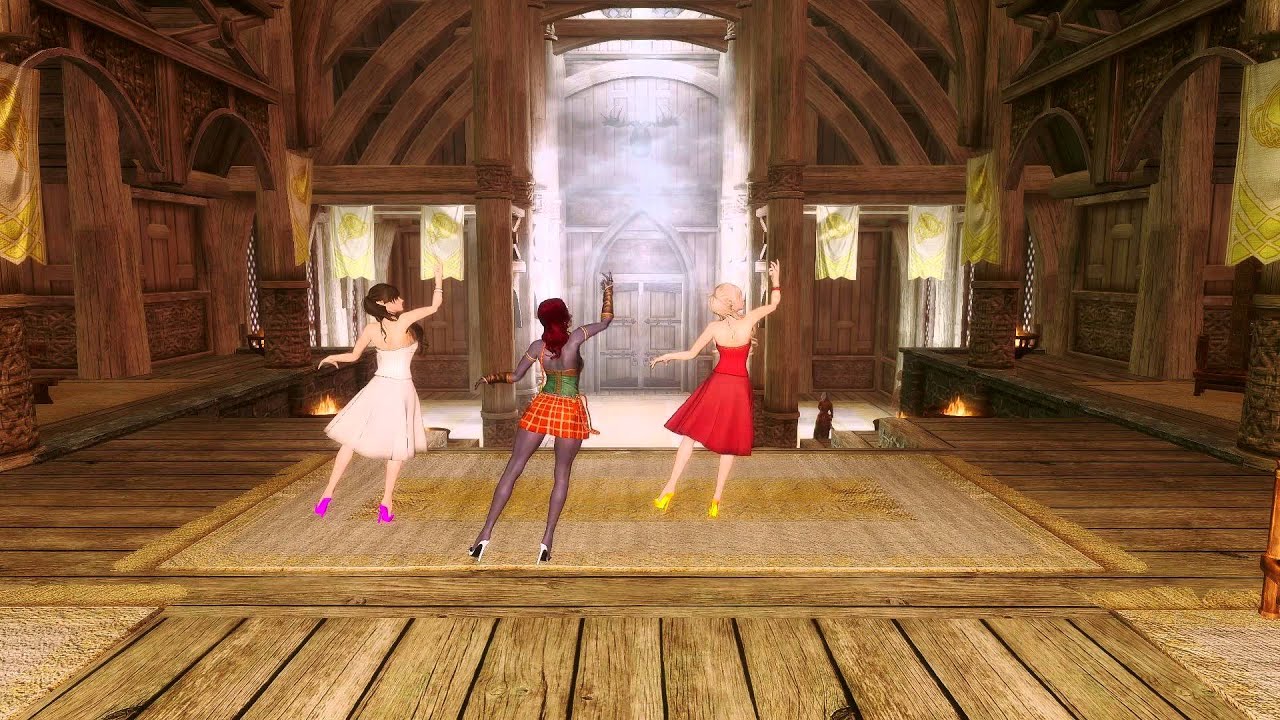 Skyrim - hdt vs vanilla 1