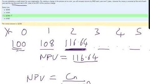 GENG5507   NPV Intuition and Example