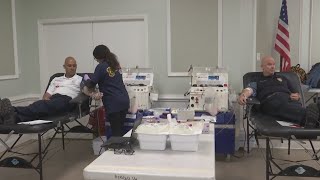 New Bern Police Department hosts United Badges Blood Drive
