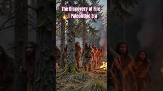 The Discovery of Fire 🔥 | Paleolithic Era #ai #history #civilization