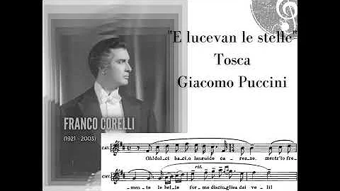 Fragment of Franco Corelli's Mario Cavaradossi (Heartbreaking pianissimo)