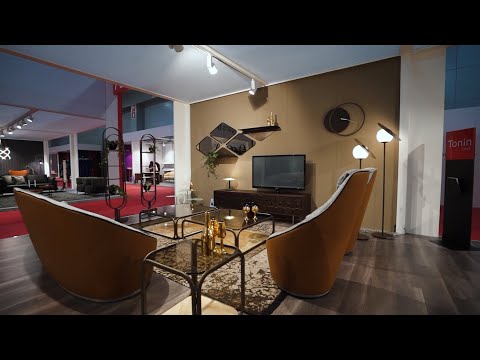 Tonin Casa. Подиум фабрики на iSaloni 2019 в Москве. Мебель из Италии в современном стиле