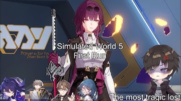 Honkai Star Rail Simulated Universe World 5 | Tragic first run