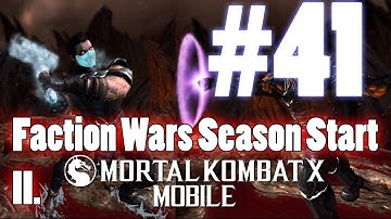 Faction Wars Season Start Part II - Mortal Kombat X Mobile Gameplay Pt 41 [V1.3] [IOS - iPad]