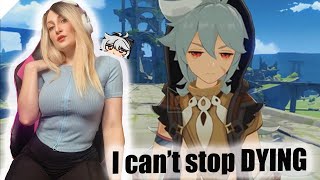 Dying In Basic Dungeons I Do The Epic Fails In Genshin Impact I Gamer Girl Activate