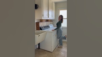 Building A Laundry Shelf 🔨 #diy
