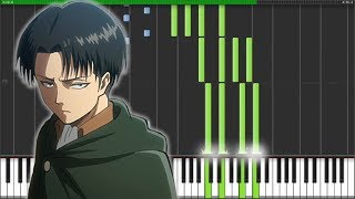 【FULL】[Attack on Titan Season 2 OP] 進撃の巨人 - "Shinzou wo Sasageyo!" (Piano Synthesia) chords