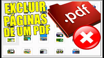 Como excluir uma página de um documento em PDF?