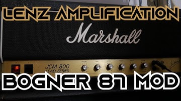 1981 Marshall 2203 with the Bogner 87 Mod