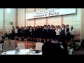 The last song of Farewell party in Fukuoka, Japan