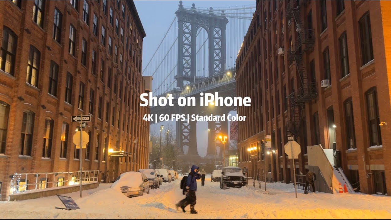 New York City Biggest Snowstorm In 2026 | Shot on iPhone 17 Pro Max | 4K | 60 FPS