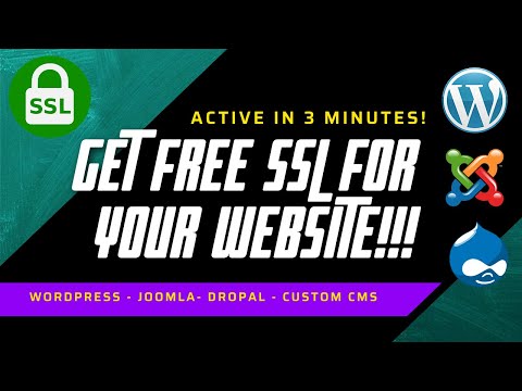 Get FREE SSL CERTIFICATE for Wordpress , Joomla & All CMS Websites | Active GOOGLE SSL in 3 Minutes!