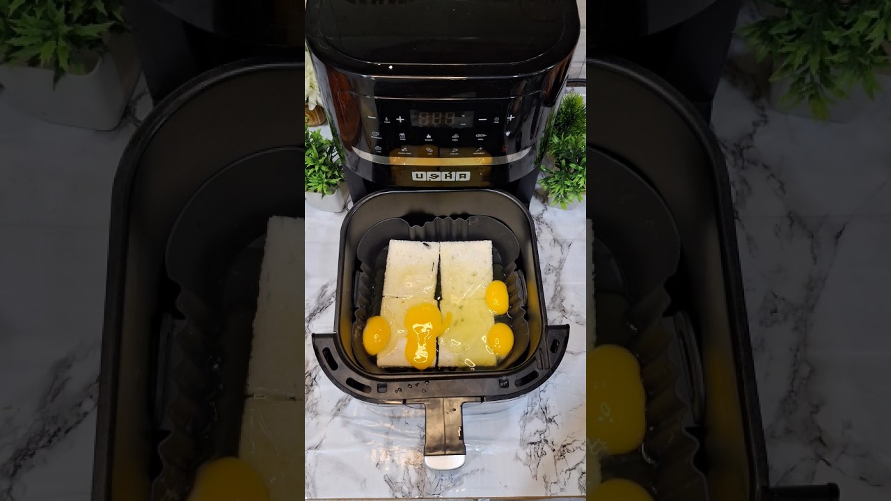 Air Fryer Bread Ombleat | Simple breakfast