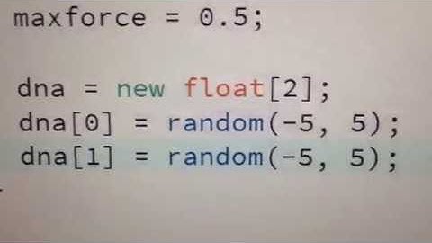 Steering Behaviours Evolution 1