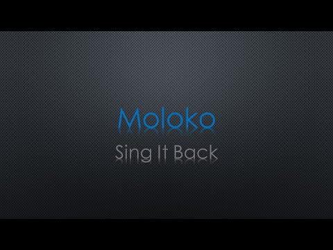 Moloko Sing It Back Lyrics