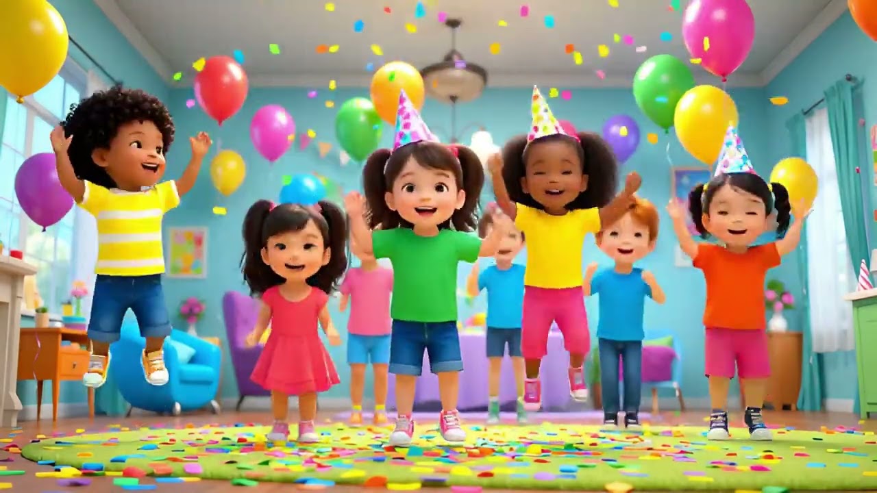 Happy Birthday Song for Kids | Sing & Celebrate | Super Happy Kids