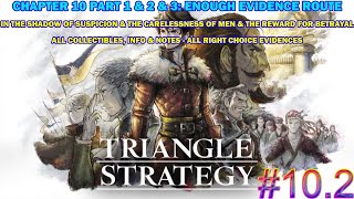 Triangle Strategy - Chapter 10 Enough evidence Route - In the shadows of suspicion & The Carelessnes