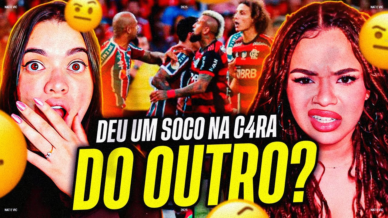 MOMENTOS DE FÚRIA NO FUTEBOL BRASILEIRO 2023 | Nat e Vic MV [REACT]