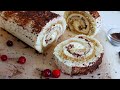 Tiramisu Cake Roll with Chocolate recipe