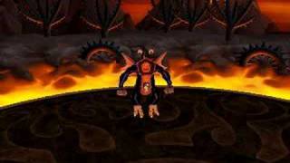angry spore creature