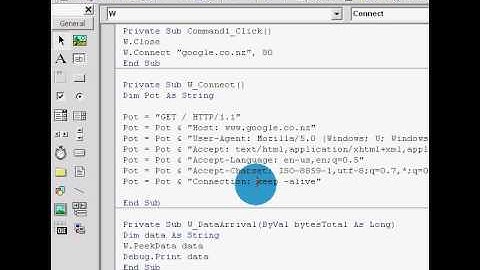 Vb6 winsock Get tutorial