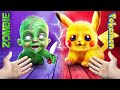 Makeover Ekstrim Dari Zombie Menjadi Pokemon ! Pokemonku Hilang! Cara Menjadi Pokemon!