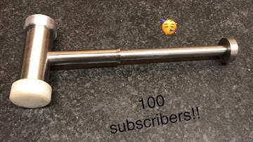 Making A Machinist Hammer