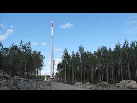 Video: Neljä Tuuliturbiinia BMW-tehtaalle Leipzigiin