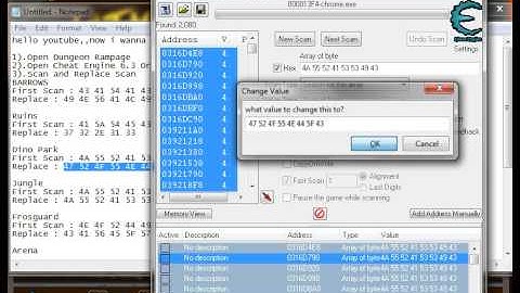 Dungeon Rampage Wallhack 2014 using Cheat Engine 6.3