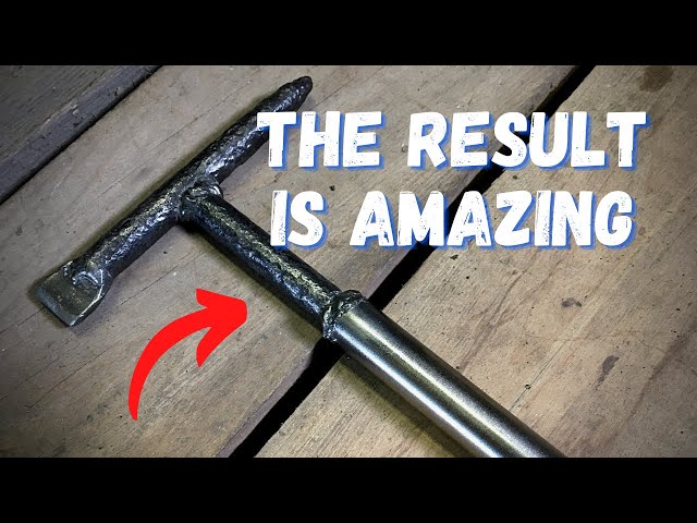 DIY Welding Chipping Hammer - Homemade Tool Ideas - Fun Beginner Welding  Projects 