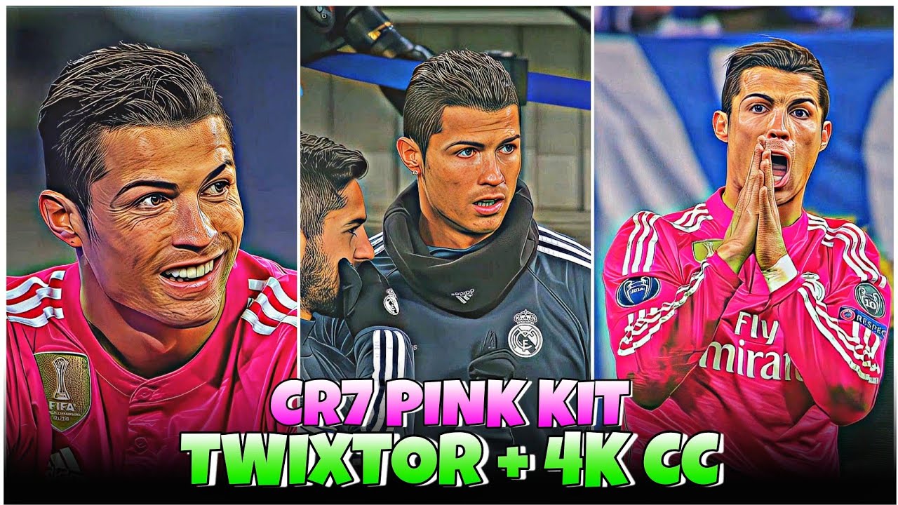 Cristiano Ronaldo Pink Kit - Best 4k Clips + CC High Quality For Editing 🤙💥 #part12's Banner