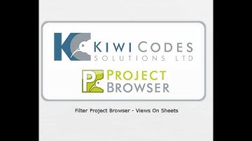 Revit Project Browser - Views on Sheets
