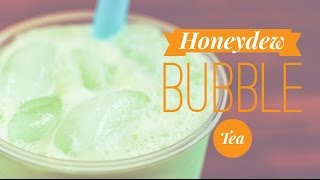 Honeydew Latte Bubble Tea Recipe by Bubble Tea Supply