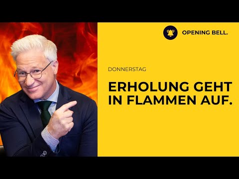 Erholung geht in Flammen auf | Tech und Wirtschaft belasten | Caterpillar schwach