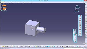 SLIDER CRANK MECHANISM CATIA PART 1