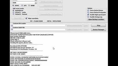 Infinix X650 Reset FRP And User Data Reset With NCK Dongle